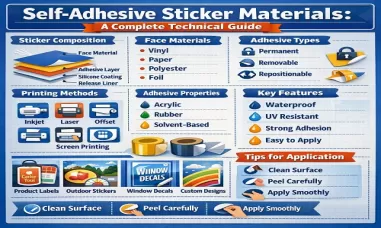 Self Adhesive Sticker Materials: A Complete Technical Guide