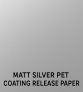 Matta Silver PET-pinnoite